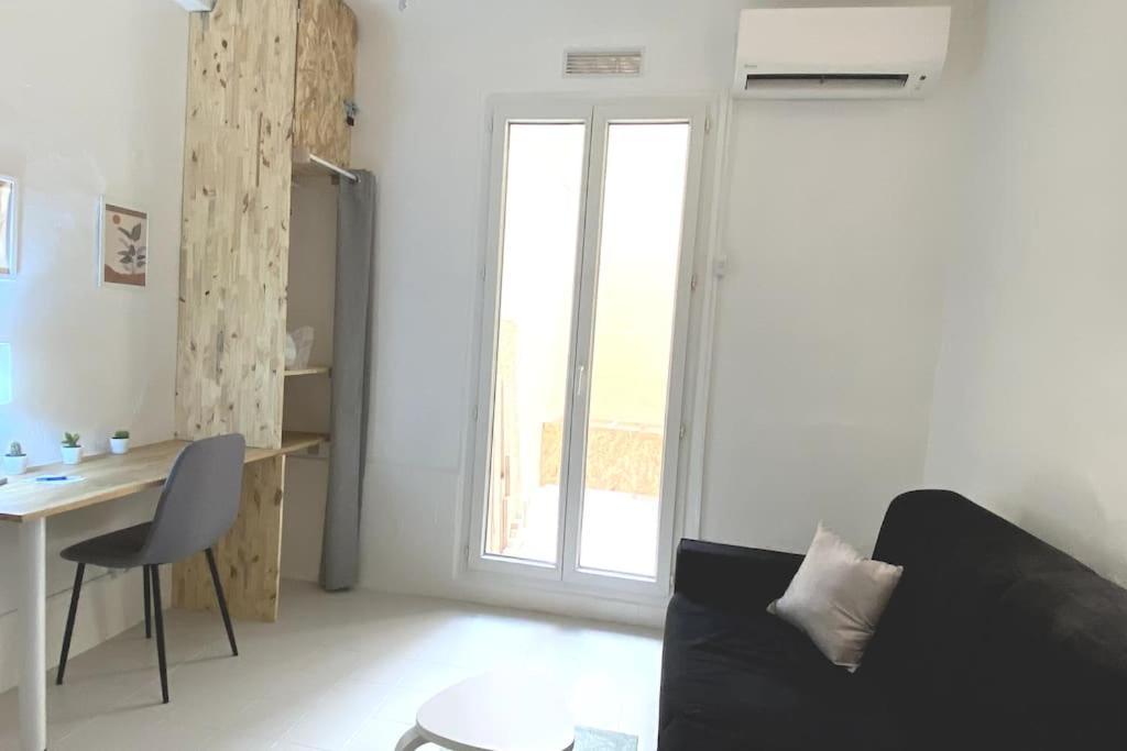 Studio "Les Cactus" Avec Terrasse A 5 Min A Pied De La Plage Ницца Экстерьер фото