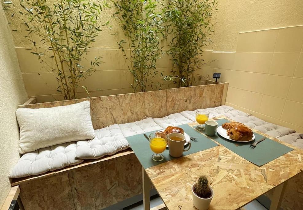 Studio "Les Cactus" Avec Terrasse A 5 Min A Pied De La Plage Ницца Экстерьер фото